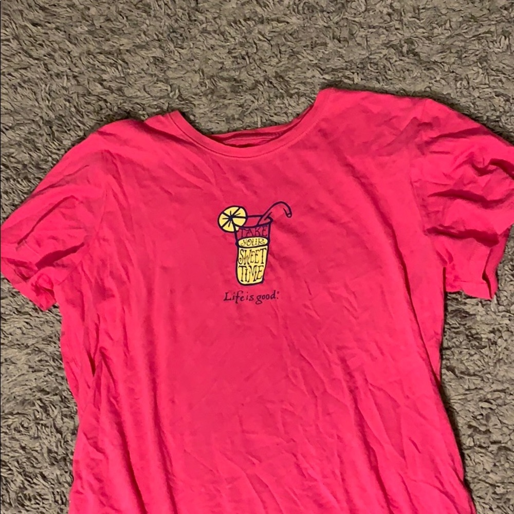 new Life is Good shirt